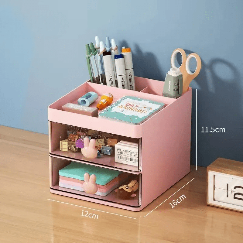 Organisateur Bureau - MultiFunctionalOrganizer™ - Rose - Maison favori