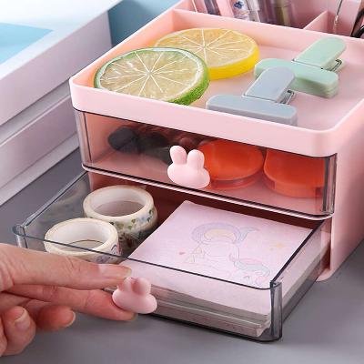 Organisateur Bureau - MultiFunctionalOrganizer™ - Rose - Maison favori