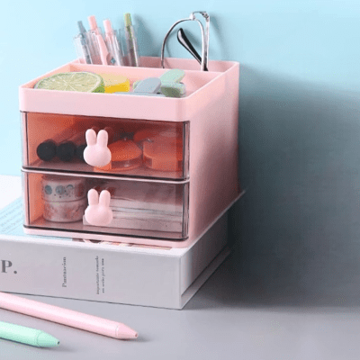 Organisateur Bureau - MultiFunctionalOrganizer™ - Rose - Maison favori