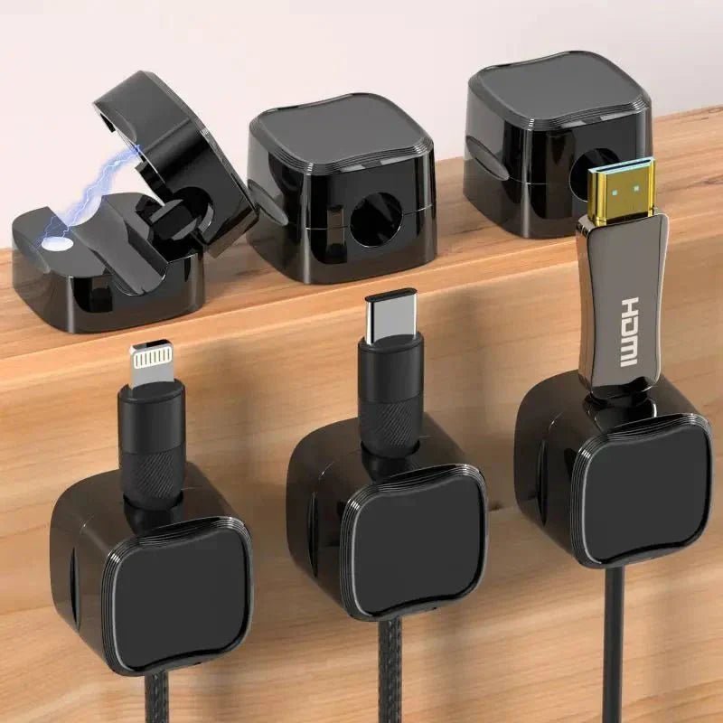 Range cables - MagneticCableOrganizer™ - Noir - Maison favori