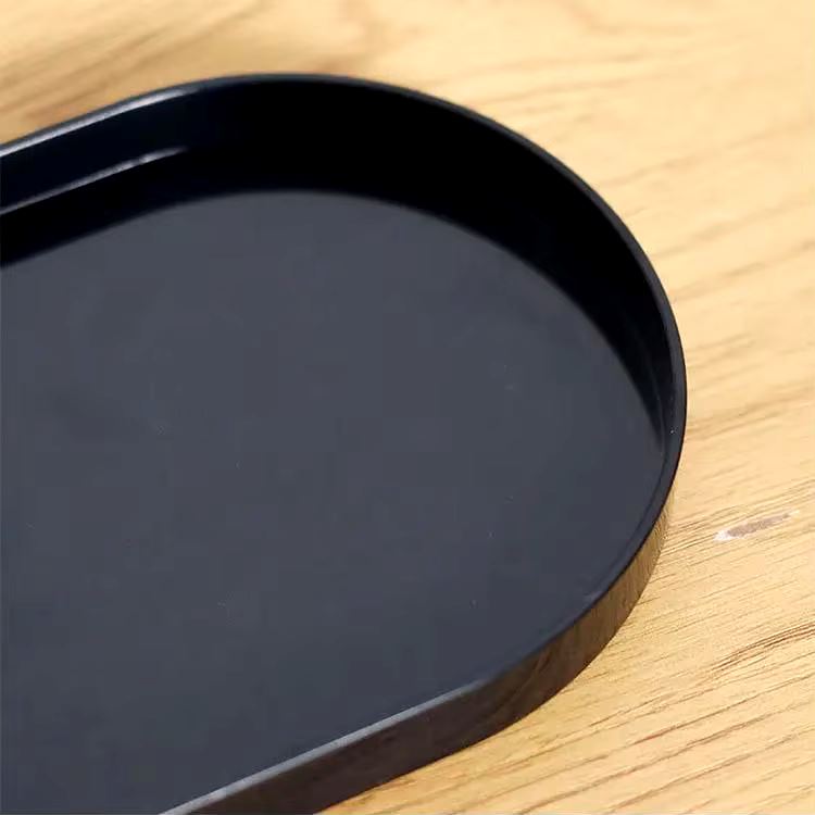 Rangement Clé - BranchOvalTray™ - Noir - Orgnestly