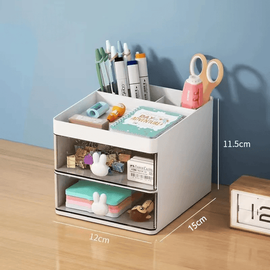 Organisateur Bureau - MultiFunctionalOrganizer™ - Blanc - Maison favori