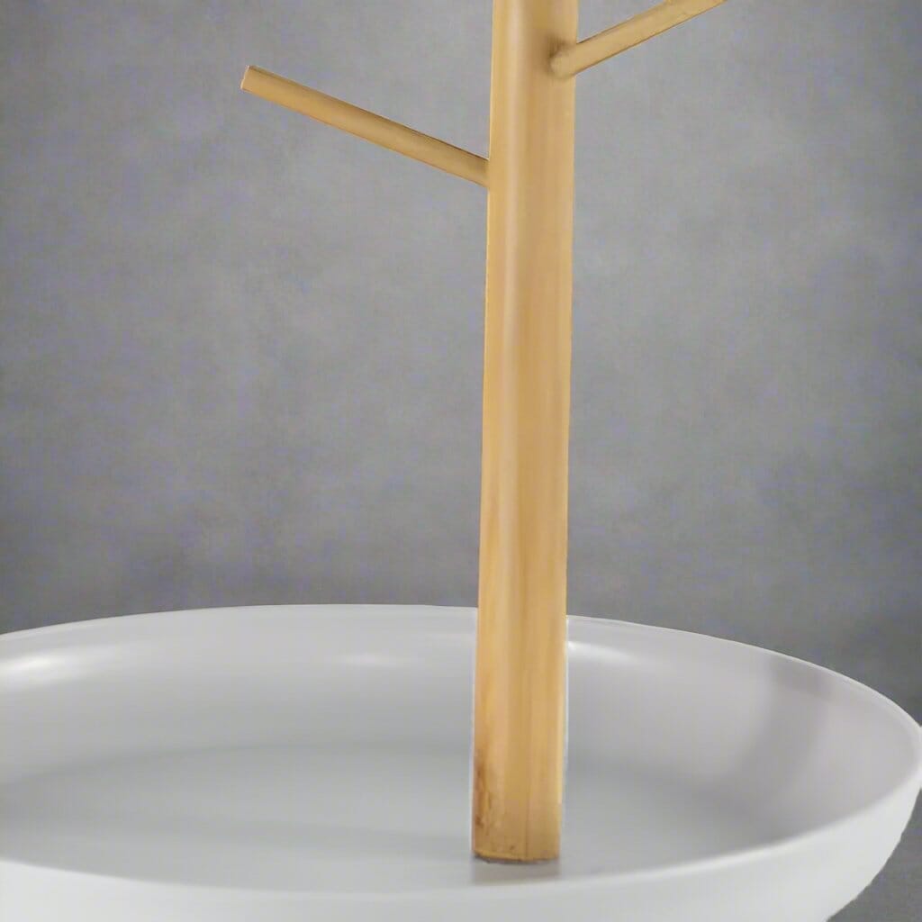 Rangement Clé - BranchRoundTray™ - Gris - Orgnestly