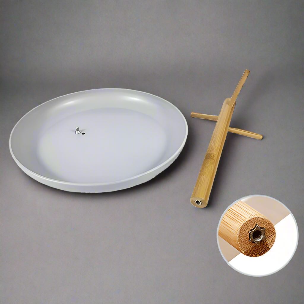 Rangement Clé - BranchRoundTray™ - Gris - Orgnestly